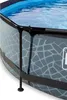 Piscina fuori terra EXIT Stone con telaio, ø360, con pompa Anteprima dell’immagine prodotto 10