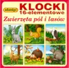Adamigo Klocki Drewniane 16 Elementów - Mix Wzorów, Zabawka Podgląd zdjęcia produktu 13
