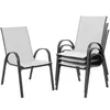 Avestar Gartenstühle 4er Set, Stapelstühle, hochdichtes Produktbild-Vorschau 9