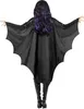 Cape Costume Chauve-souris Noir, taille unique Voir les images du produit 2