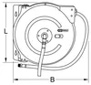 KS TOOLS Automatischer Druckluftschlauch-Aufroller, Ø 13mm Produktbild-Vorschau 9