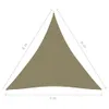 vidaXL Tenda da sole in tessuto Oxford triangolare 6x6x6 m Anteprima dell’immagine prodotto 12
