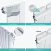 doporro Design Badheizung 180x54cm Weiß Paneelheizkörper Produktbild-Vorschau 2