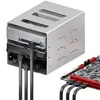 deleyCON 6x 50cm SATA 3 Kabel im Set SATA III Datenkabel - Produktbild-Vorschau 5