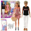 Lean Anlily Mädchen Und Freund Puppe Set Zubehör Hundehut Produktbild-Vorschau 1