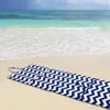 Leżak plażowy VLNKY 137x49 cm, niebiesko-biały Podgląd zdjęcia produktu 6