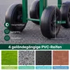 COSTWAY Siège à roulettes, pivotant à 360°, réglable en Voir les images du produit 7