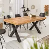 riess-ambiente Massiver Esstisch IRON CRAFT 160cm natur Produktbild-Vorschau 1