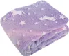 Verk Svíticí deka Soft Dreams Stars, 150 x 180 cm fialová Náhled obrázku produktu 4