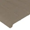 vidaXL Kopfteil mit Ohren Taupe 93x23x78/88 cm Stoff Produktbild-Vorschau 5