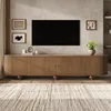 Merax TV-meubel met schuifdeuren, TV-kast met verticale Productafbeelding-voorbeeld 1