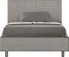 ITYHOME - Gepolstertes Bett ohne Lattenrost 120x200 mit Produktbild-Vorschau 1
