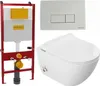 Domotechnika | Závěsný klozet s funkcí bidetu - 51X36X32,5 Náhled obrázku produktu 1