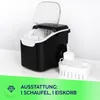 Eiswürfelbereiter MPM MKD-206 100W mit großem schwarzem Produktbild-Vorschau 5