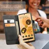 Google Pixel 6 Pro Hülle, Retro Kunstledertasche mit Produktbild-Vorschau 6