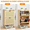 Schuhschrank - Kommode mit 2 Klappschubladen - Produktbild-Vorschau 2