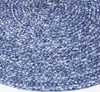 HOMESCAPES Tischset blau im 4er-Set, 40 cm – 4x Platzset Produktbild-Vorschau 3