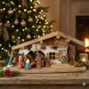 Traditionelle Weihnachtskrippe Schupf inkl. 11-tlg. Produktbild-Vorschau 1