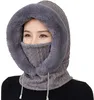 Damen Gesichtsmaske Winter warme Sturmhaube Skimütze Produktbild-Vorschau 2