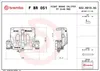 BREMBO F BR 051, pinza freno anteriore destra, diametro Anteprima dell’immagine prodotto 3