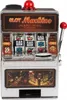 A close-up studio shot of a miniature slot machine. Produktbild-Vorschau