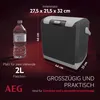 AEG Mobile Kühlbox KK20, 20 L, thermoelektrisch, 12V/230V, Produktbild-Vorschau 3