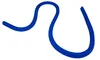 Kurvenlineal plastisch , blau - 80 cm lang Produktbild-Vorschau 4