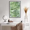 Gerahmtes Poster - Schwarzer Rahmen - Palme Blatt grün - Produktbild-Vorschau 6