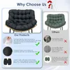 Coussin pour fauteuil à bascule d'extérieur, coussin Voir les images du produit 6