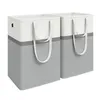 SONGMICS Wäschekorb, 2er Set, 110 L Wäschesammler ffaltbar, Produktbild-Vorschau 1
