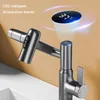 Wasserhahn Bad, mit 3 Strahlarten, LED - Temperaturanzeige Produktbild-Vorschau 2
