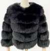 Donna Cappotto in Pelliccia sintetica Giacca invernale in Anteprima dell’immagine prodotto 6