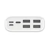 Dudao Powerbank 4x USB 30000mAh mit LCD 4A wei (K8Max wei) Produktbild-Vorschau 3