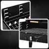 Tragbarer Koffergrill Faltbar – Holzkohle-Gartengrill & Produktbild-Vorschau 2