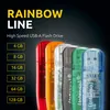 Intenso USB kľúč Rainbow Line modrý 4 GB Náhľad obrázku produktu 10