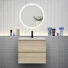 Badezimmermöbel 60cm CINIC-Serie Dünn Keramik Waschtisch Produktbild-Vorschau 2