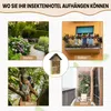 Muntel Insektenhotel - Naturbelassen & Wetterfest, Produktbild-Vorschau 2