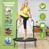 GOPLUS Fitnesstrampolin Indoor, φ101cm mini Trampolin mit Produktbild-Vorschau 3