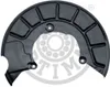 OPTIMAL Spritzblech Bremsscheibe für VW GOLF VI (5K1) Vorne Produktbild-Vorschau 1