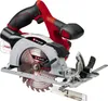 A cordless circular saw is shown against a white background. Produktbild-Vorschau