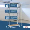 Grafner® Rayonnage de stockage 172x75x30 cm avec 5 étagères Voir les images du produit 3