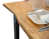 SAM® Esstisch Baumkante massiv Akazie naturfarben 90 x 90 Produktbild-Vorschau 5
