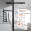 VEVOR radiátorový sušák ručníků, vyhřívaný držák ručníků se Náhled obrázku produktu 4
