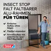 tesa Fliegengitter Insektenschutz Tür ohne bohren Alu FALT Produktbild-Vorschau 2