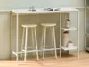 Barový stôl so stoličkami RONAL - krémový Náhľad obrázku produktu 3