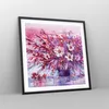 Gerahmtes Poster - Schwarzer Rahmen - Pastos Blumen Rosa - Produktbild-Vorschau 8