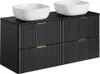 Badmöbel Set mit 121cm Waschtisch ADELAIDE-56-BLACK in matt Produktbild-Vorschau 7