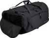 A black duffel bag with its main compartment open, showing the interior. Náhľad obrázku produktu