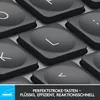 Logitech MX Keys Mini Graphite, schwarz, LEDs weiß, Logi Produktbild-Vorschau 7