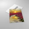 Bilder auf glas - Einteilig - See Blumen - 50x70cm - Produktbild-Vorschau 2